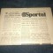 ZIARUL SPORTUL 1 FEBRUARIE 1984