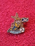 Insigna SCOTIA - Mascota Campionatului European de Fotbal SUEDIA 1992