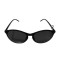 Ochelari de soare dama, Negru, UV400