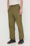 Adidas Originals pantaloni de trening culoarea verde, uni IS0201