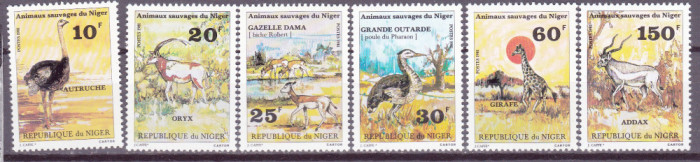 DB1 Fauna Africana 1981 Niger 5 v. MNH