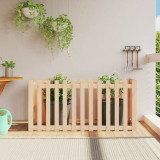 VidaXL Pat &icirc;nălțat grădină design gard 150x50x70 cm lemn impregnat pin