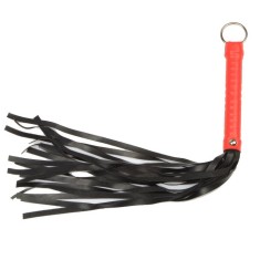Bici cu Inel de Prindere, Negru/Rosu, 49 cm
