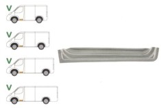 Panou reparatie usa Mercedes Sprinter 209-524 (906), 2006- , VW Crafter 2E 12.2005- , Partea Stanga, Fata, inaltime 100 mm, inferior