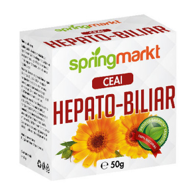 Ceai Hepato-Biliar 50gr Springmarkt foto