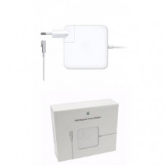 Incarcator Retea Apple MC461Z/A MagSafe 1, 60W (MacBook and 13" MacBook Pro) Alb, Original, Blister