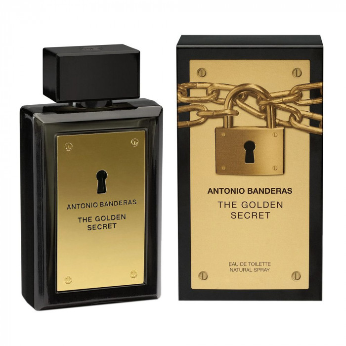 Apa de Toaleta Barbati Antonio Banderas The Golden Secret, 50 ml, Parfum Barbati, Ape de Toaleta, Parfumuri Barbati, Apa Toaleta Antonio Banderas, Ape