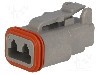 Conector auto, DT, 2 pini, DEUTSCH - DT06-2S