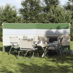 vidaXL Paravan de camping verde 340x130 cm impermeabil 4009657