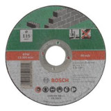 Disc de taiere BOSCH pentru piatra, drept ,D 115 mm , grosime 3 mm