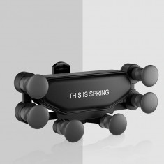 Suport auto 360° cu auto-blocare a telefonului – Gravity Air Vent