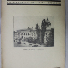 O GEANA DE LUMINA , REVISTA LICEULUI '' GH. LAZAR '' , BUCURESTI , ANUL I , No. 3, FEBRUARIE , 1934