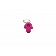 Hippo keychain phone stand - Pink