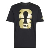 CM 2026 (World Cup) tricou de bărbați FIFA black - M
