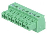 Regletă de Conexiuni 3,5mm 8 Piste Drept Mufă