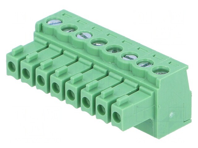 Regletă de Conexiuni 3,5mm 8 Piste Drept Mufă
