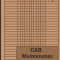 Car Maintenance Log Book: Car Repair Journal / Automotive Service Record Book Ideal Vehicle Maintenance Log Book, Car Repair Journal, Oil Change