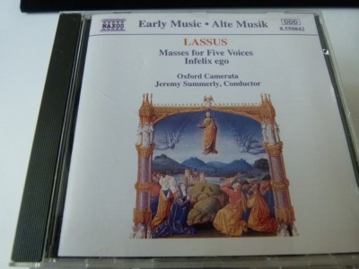 Infelix ego - Lassus, cd foto