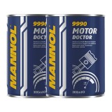 Pachet 2 x Aditiv Ulei MANNOL 9990 - Stabilizator Vascozitate (Reduce Consumul de Ulei), 300 ml