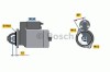 Starter MERCEDES E-CLASS (W210) (1995 - 2003) BOSCH 0 986 014 940