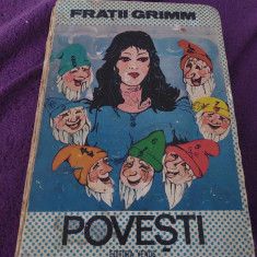 Carte povesti vintage 1991,POVESTI ALESE-FRATII GRIMM,Editura VENUS,Stare foto