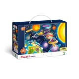 Puzzle - Spatiul cosmic (100 piese) PlayLearn Toys, Dodo