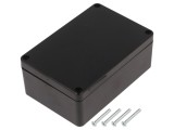 Carcasă universală ABS neagră IP67 70x105x40mm
