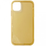 Husa silicon Molan Cano Hana Pearl portocaliu transparent pentru Apple iPhone 11