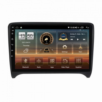Navigatie dedicata cu Android Audi TT 2006 - 2015, 4GB RAM, Radio GPS Dual foto