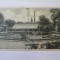 Buzias-Salonul de cura,carte postala circulata 1932