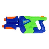 Pistol de apă dublu, 59 cm, albastru-verde-portocaliu, plastic, CMCLASS