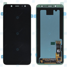 Samsung Galaxy A6 2018 (SM-A600FN) Modul display LCD + Digitizer negru GH97-21898A GH97-21897A