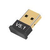 Cumpara ieftin Adaptor USB, bluetooth, 5.1 rapid, 2.4 GHz, raza de actiune 20m, 2.2x1.6x0.6 cm, Dactylion