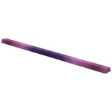 SPORTNOW B&acirc;rnă de gimnastică pliabilă bază antiderapantă, m&acirc;ner de transport, 236 x 10/15 x 6,5 cm violet și roz | Aosom Romania
