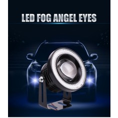 Proiectoare auto cu LED Angel Eyes 76mm
