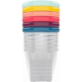 Babymoov Bowls Multicolor castron cu capac 6x250 ml