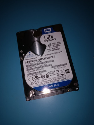 Hard Sata 1TB 2,5&amp;quot; WD Blue 100% sănătate 14 zile utilizare foto