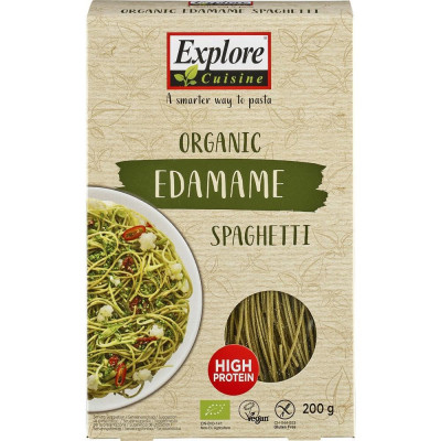 Spaghetti din Edamame Fara Gluten Eco 200 grame Explore Cuisine foto