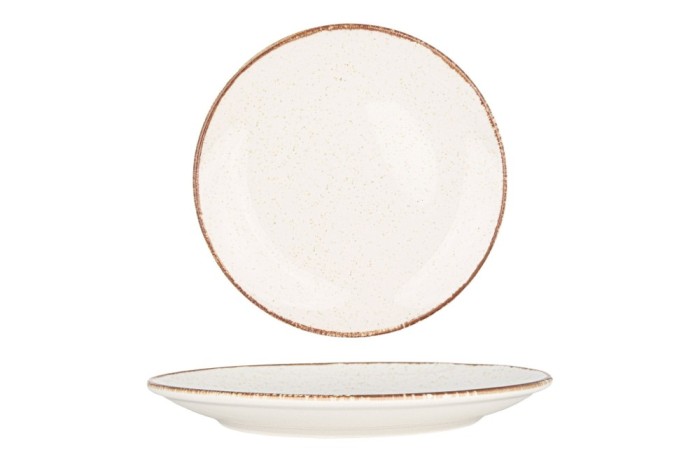 Rinart Farfurie pentru Desert - Brunilda - Por&Aring;&pound;elan - 17 cm - set de 6