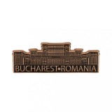 Magnet de frigider Bucuresti, placare cupru, MB448