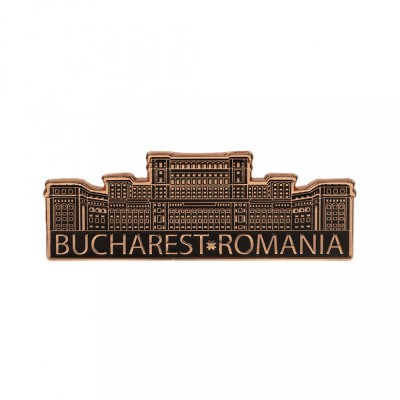 Magnet de frigider Bucuresti, placare cupru, MB448 foto