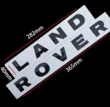 emblema scris LAND ROVER negru