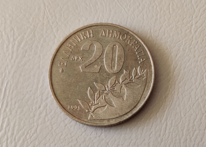 Grecia - 20 Drahme (1998) monedă s117