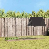 vidaXL Custodie pentru iepuri Argintiu 400 x 100 x 210 cm 42019248