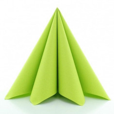 Servetele de masa festive Linclass - Lime / 40 x 40 cm / 50 buc