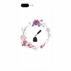 Husa silicon pentru Apple Iphone 7 Plus, Icon Nail