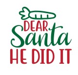 Cumpara ieftin Sticker decorativ, Christmas, Rosu, 60 cm, 7029ST-10