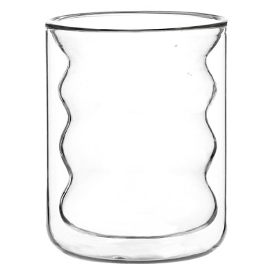 Pahar apa 3DB10-072, sticla dubla, transparent, 215 ml foto