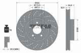 Disc frana Mercedes C-Class, C-Class T-Model, E-Class, E-Class T-Model Motor C 250 CDI 4-matic, C 250 CDI 4-matic, C 280, C 280, 322x32mm, 64.5 mm,