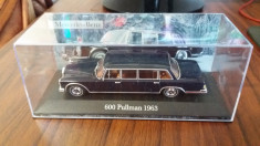 Macheta MERCEDES BENZ 600 PULLMAN 1963 -Ixo, scara 1/43, noua. foto